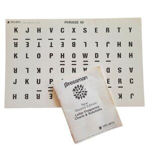 Wheel of Fortune Vintage Game Pieces Replacement Parts Puzzle Chart Solution